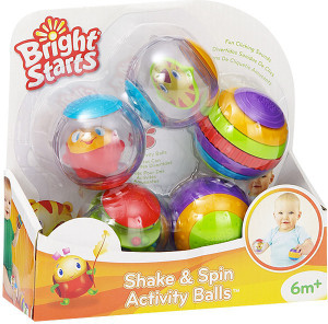 Bright starts shake & spin activity balls clearance