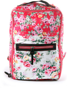 Shopharp flowercious rosso 12 L Laptop Backpack