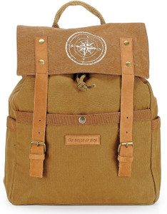 The House of Tara Dual Tone Canvas 15 L Backpack