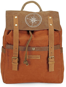 The House of Tara Dual Tone Canvas 15 L Backpack
