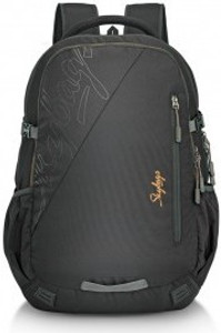 SKYBAGS Teckie 02.1 With Rain Cover 35 L Laptop Backpack Black Price in India Flipkart