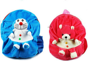 Pandora Kids School Bag - 2 Pack of Pink Teddy and Dora 5 L Backpack