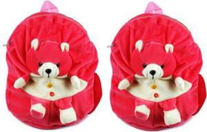 Pandora Kids School Bag - 2 Pack of Pink Teddy 5 L Backpack