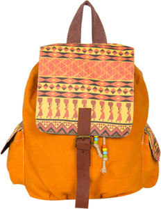 The House of Tara Printed Canvas 031 20 L Medium Backpack