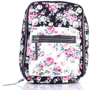 Shopharp flowercious noir 12 L Laptop Backpack
