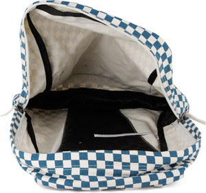 blue checkered vans backpack