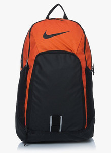 Nike backpack orange and black on sale