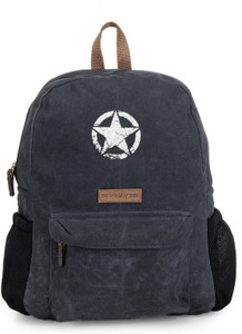 The House of Tara Rugged Distressed Canvas 18 L Laptop Backpack