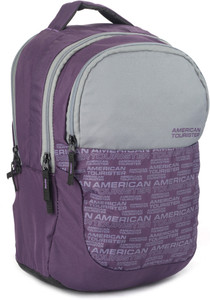 AMERICAN TOURISTER Code 16 Backpack Purple and Grey Price in India Flipkart