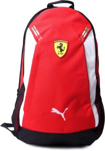 PUMA Ferrari Replica 18.5 L Laptop Backpack Rosso Corsa, White and Black -  Price in India | Flipkart.com