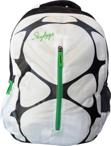 Skybags white backpack new arrivals