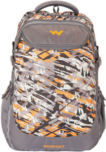 wildcraft backpack camo 4 orange
