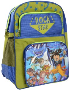 Compass Rockstar Dual Pocket (18 inch) Waterproof School Bag