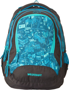 wildcraft school bags blue