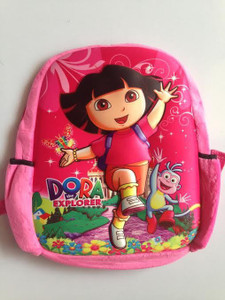 Flipkart HMS Dora Backpack cartoon schoolbag soft 3D School Bag School Bag