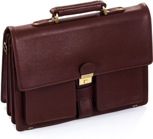 leather office executive bags