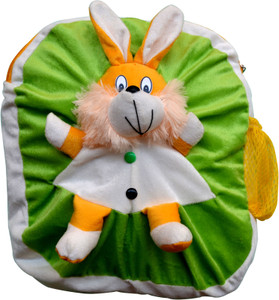 Funtastic Green Bunny Design Kids School Bag Backpack