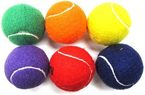 Coast Athletic Color Tennis Ball Set Tennis Ball - Size: 5