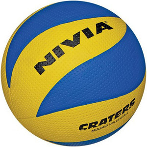 Nivia Craters Rubber Volleyball - Size: 4