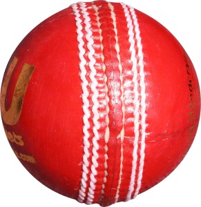 THREE WICKETS JAGUAR Cricket Ball -   Size: Full