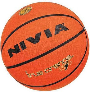 Nivia True Orange Basketball - Size: 7