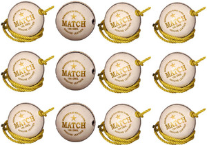 Priya Sports PCROPEWHITE-12 Cricket Ball - Size: 5
