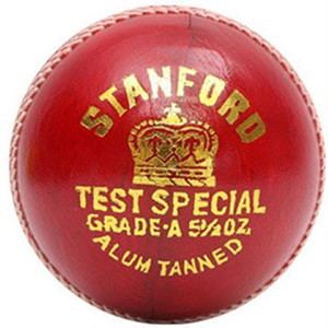 Stanford Test Special Cricket Ball - Size: 5.1\2
