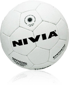 nivia trainer synthetic - women football - size: 4(pack of 1, white)