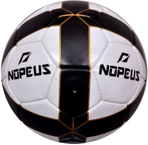 Nopeus WHITE BLACK GOLD SYNTHETIC Football - Size: 5