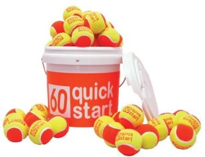 On Court Off Court Quickstart Court Balls Tennis Ball -   Size: 5
