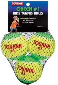 Tourna Sports Stage 1 Quick Start Low Compression Balls Tennis Ball -   Size: 5