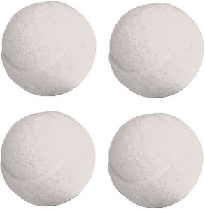 Retail World White Tennis (Pack of 4) Cricket Ball - Size: 5