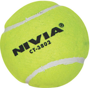 Nivia Light Tennis Ball Cricket Ball - Size: 6