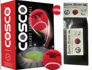 Cosco tuff (pack of 6) Cricket Ball - Size: 5