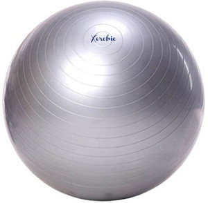 Xerobic Exercise Stability Anti Burst Perfect for Pilates Yoga Fitness Cardio Aerobics and Weight Loss Gym Ball - Size: 75