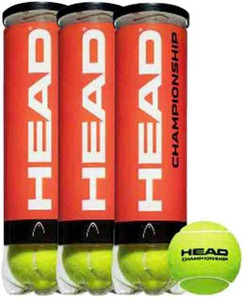 head championship tennis ball(pack of 12, yellow)