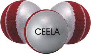 Ceela Sports swing Tennis Cricket Ball - Size: 4