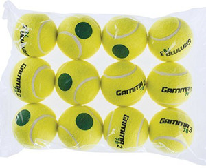 Gamma Sports 78 Green Dot Ball Tennis Ball - Size: 5