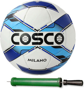 Cosco MILANO Football With Pump Size-5 Football - Size: 5