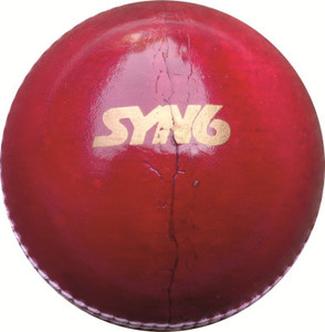 SYN6 SSPL-235-CBL Four Piece Leather Cricket Ball - Size: Standard