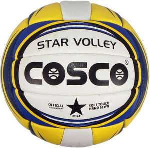 Sagar Star Volleyball size - 4 Cosco 18 Panel Volleyball - Size: 4