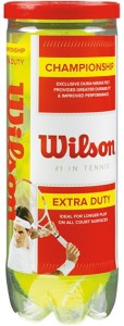 Wilson Championship Extra Duty Tennis Ball -   Size: Standard