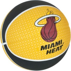 Spalding Miami Heat Basketball -   Size: 7