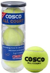 Cosco all court (pack of 3) Tennis Ball -   Size: standard