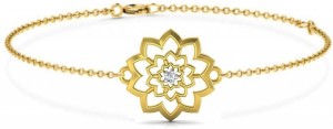 Avsar Mamata Yellow Gold 18kt Diamond Bracelet