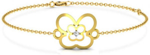 Avsar Panaji Yellow Gold 18kt Diamond Bracelet