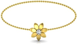 Avsar Kalpita Yellow Gold 14kt Swarovski Crystal Bracelet