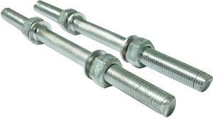 Royal 2pc_Silver_Handle Weight Lifting Bar