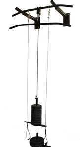 Home Gym Dynamics Top Pulley with anti swing mecahnism Pull-up Bar