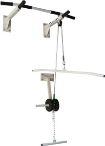 MH JIM EQUIPMENTS Pull Up Bar With Top Pully Chin-up Bar